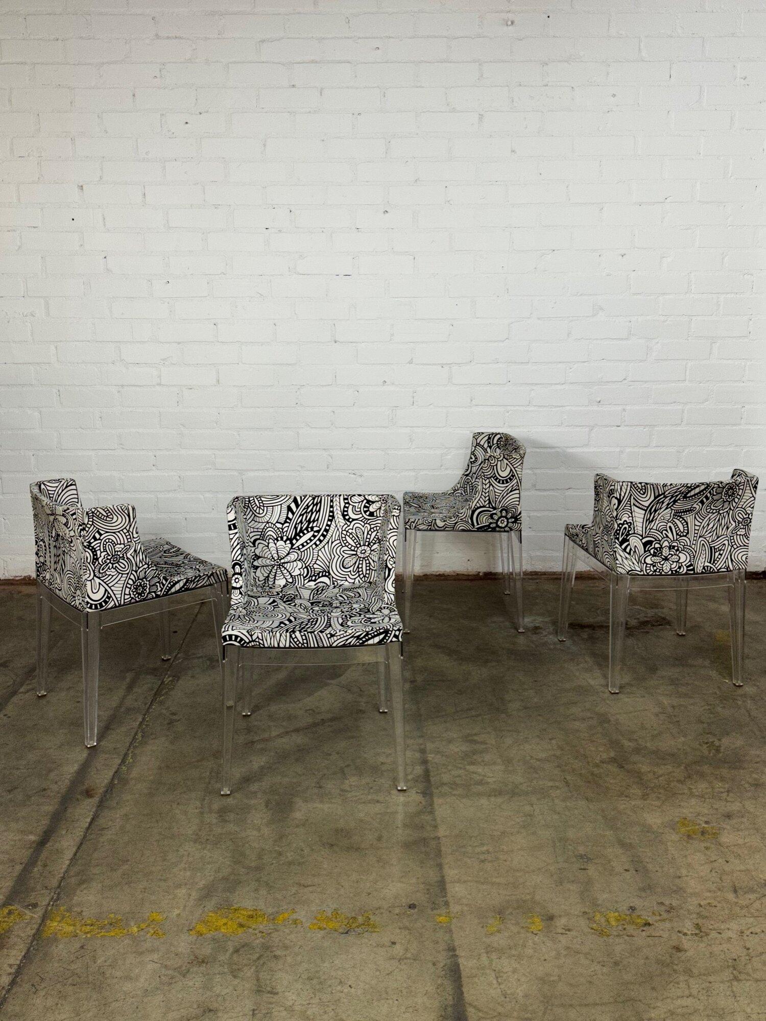 Kartell Missoni Madamoiselle Chairs, Set of 4 4