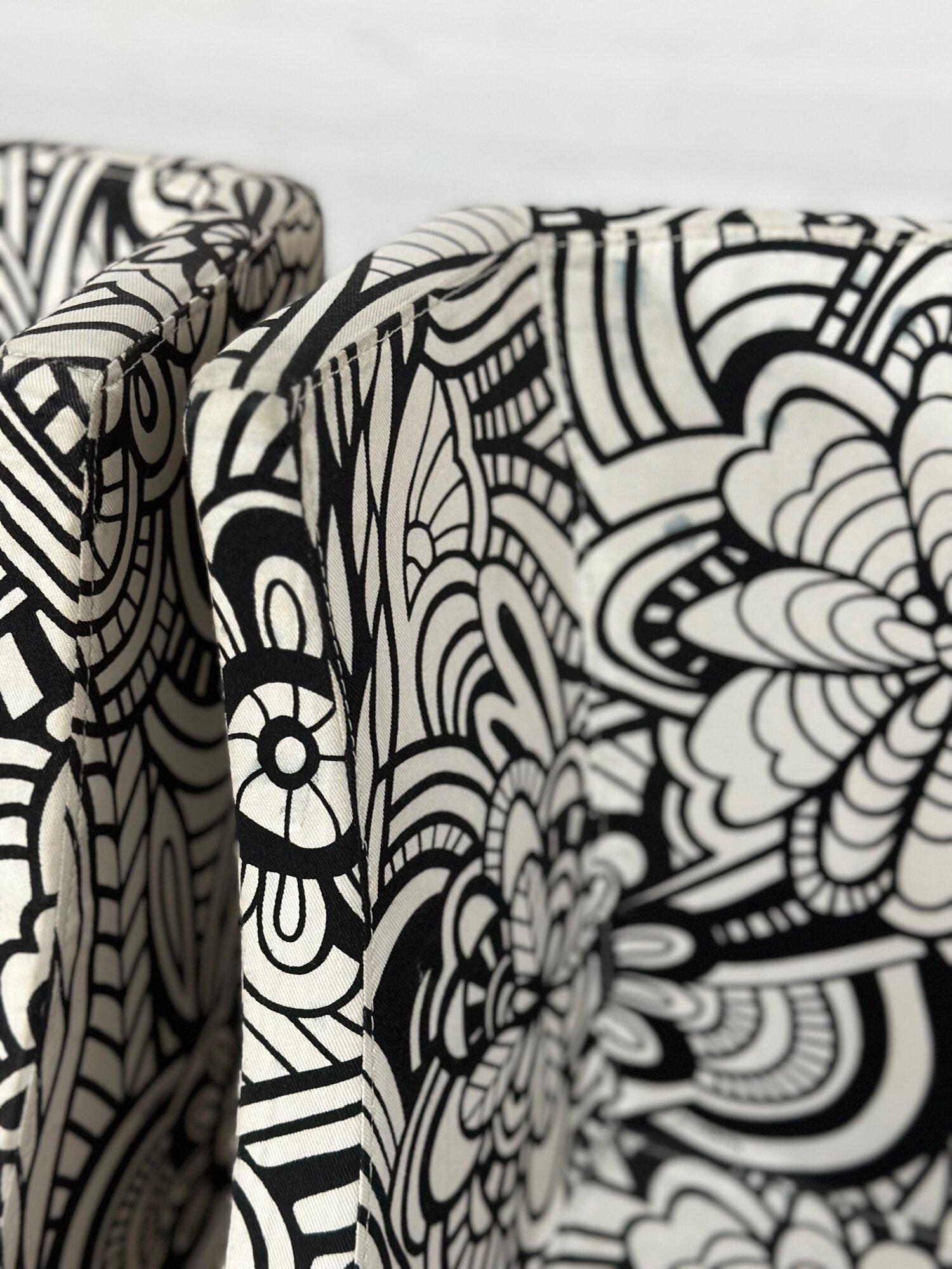 Mid-Century Modern Kartell Missoni Madamoiselle Chairs, Set of 4