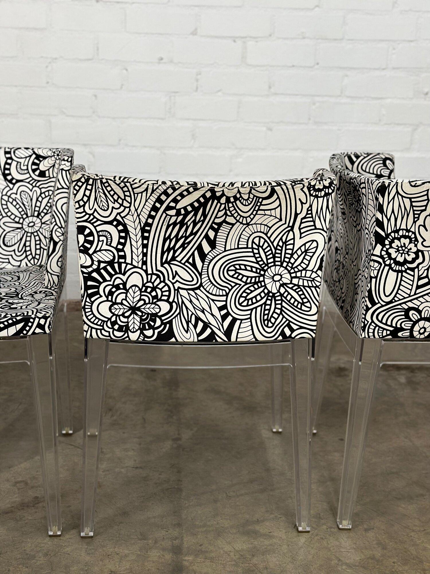 20th Century Kartell Missoni Madamoiselle Chairs, Set of 4