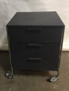 Kartell Mobil Office Drawer Cabinet on Wheels by Antonio Citterio Model 2010/L8