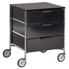 Kartell Mobil Office Drawer Cabinet on Wheels by Antonio Citterio Model 2010/L8
