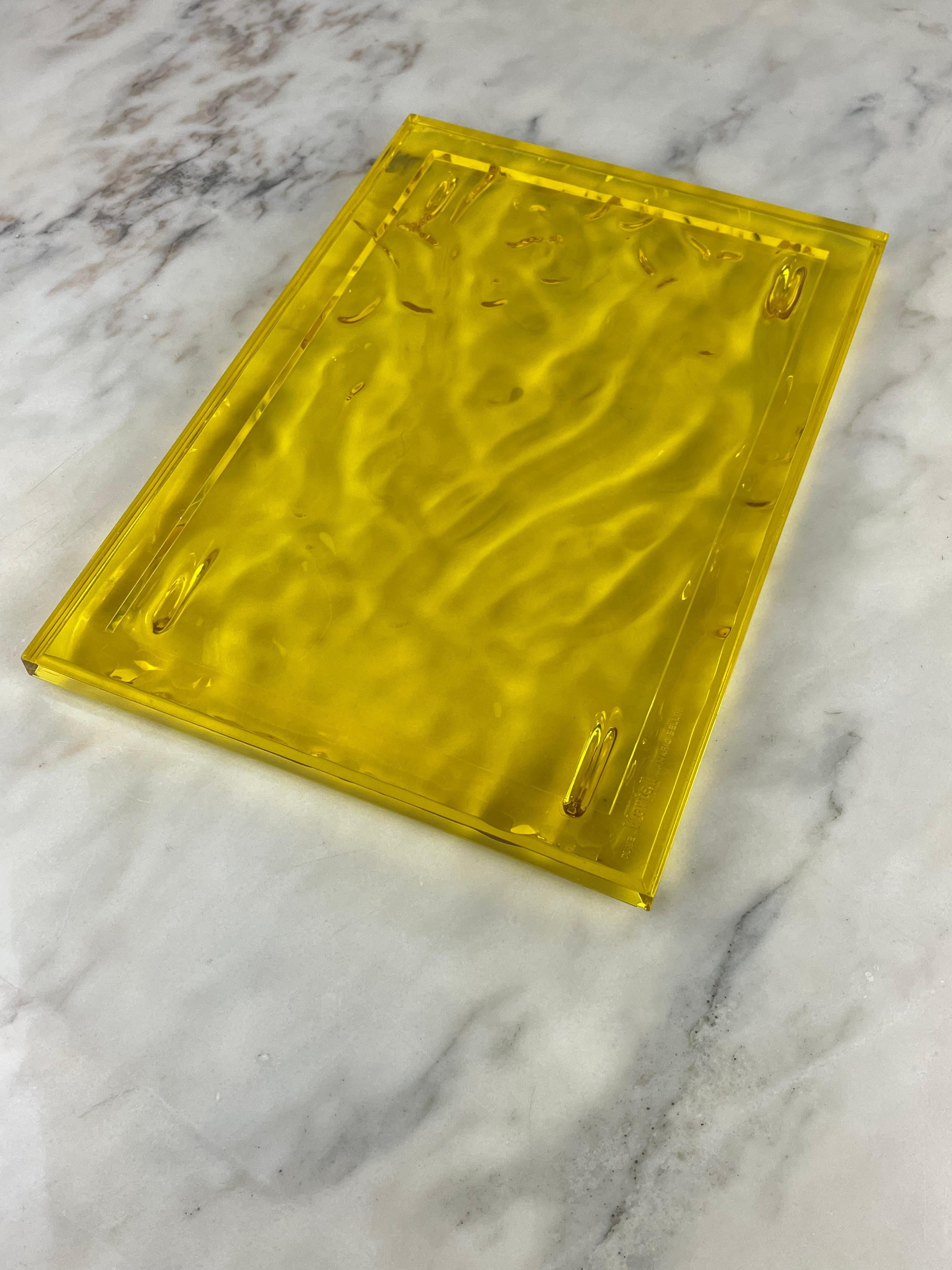 Contemporary Kartell Modern Tray By Mario Bellini Italian Design 