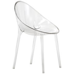 Kartell Mr. Impossible Chair in Crystal by Philippe Starck & Eugeni Quitllet