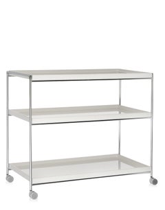 Kartell Mehrreihiger, rechteckiger Tabletttisch von Piero Lissoni