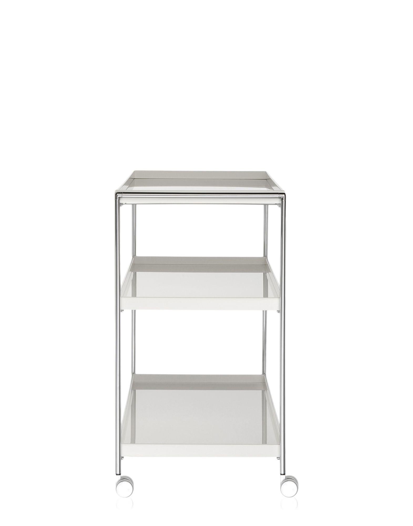 Kartell Mehrreihiger, rechteckiger Tabletttisch von Piero Lissoni (Italienisch) im Angebot