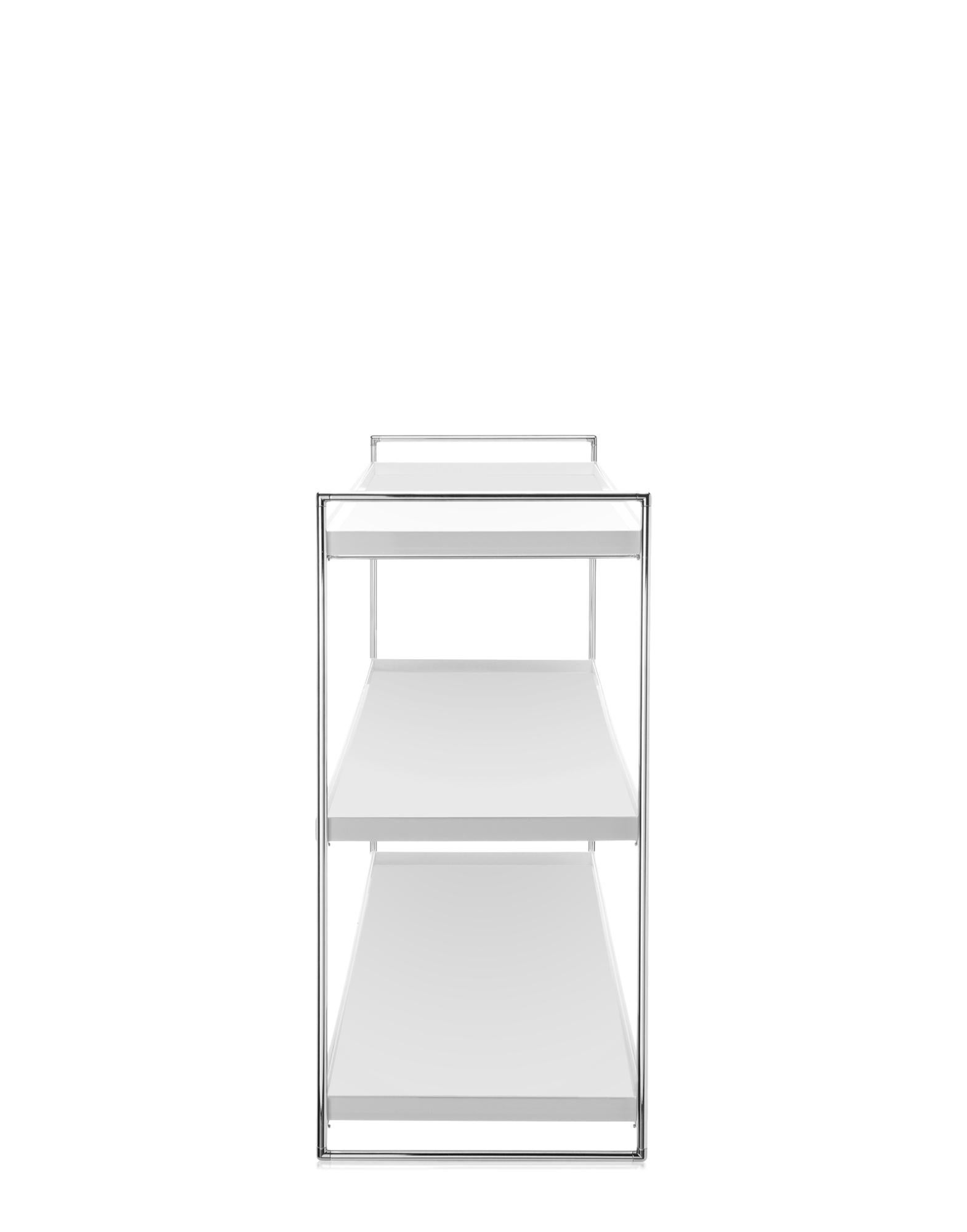 Kartell Mehrreihiger, rechteckiger Tabletttisch von Piero Lissoni (Italienisch) im Angebot