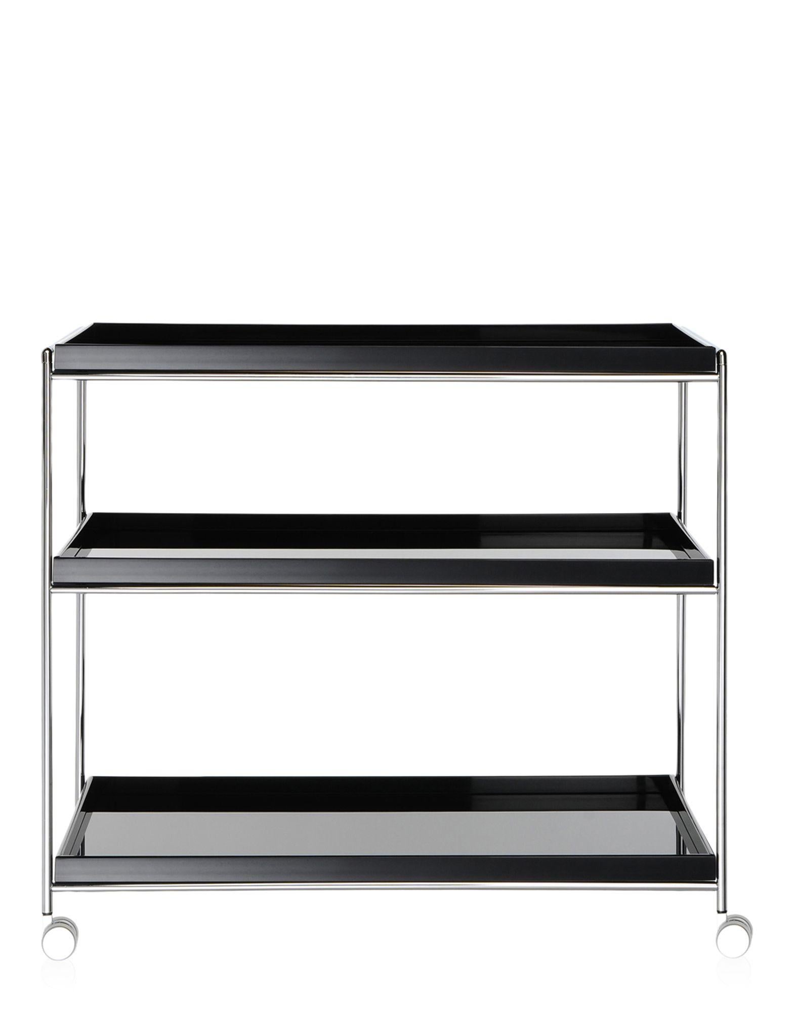 Kartell Mehrreihiger, rechteckiger Tabletttisch von Piero Lissoni (Kunststoff) im Angebot