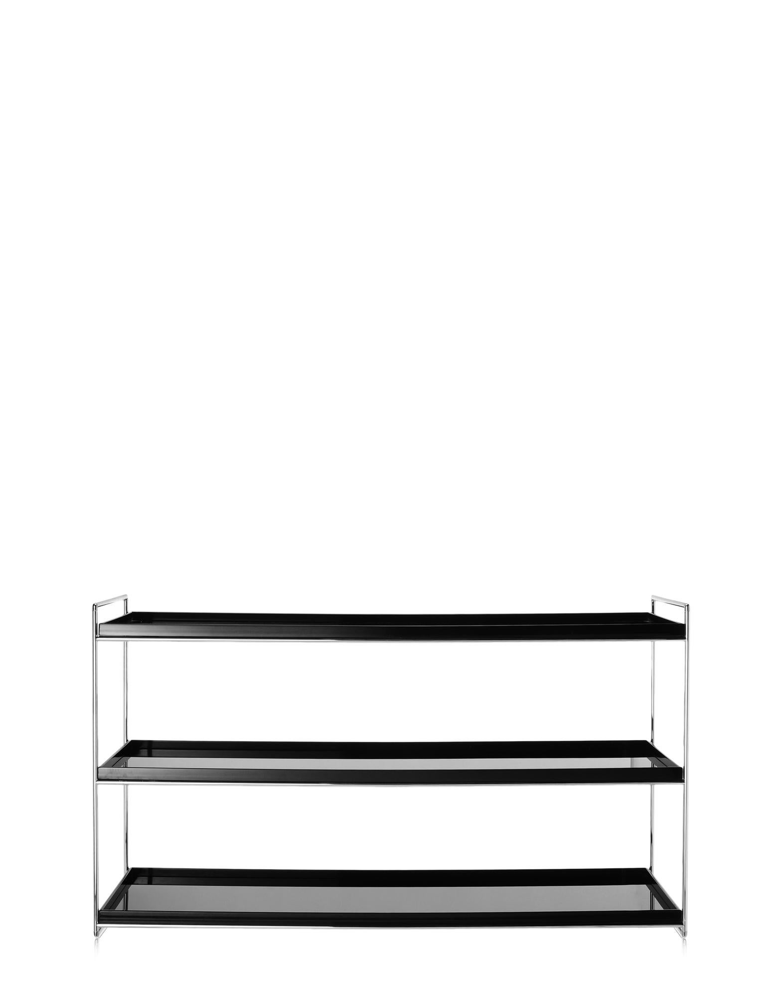 Kartell Mehrreihiger, rechteckiger Tabletttisch von Piero Lissoni (Kunststoff) im Angebot