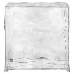 Kartell Optic Cube in Crystal by Patrick Jouin