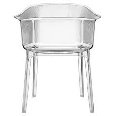 Set of 2 Kartell Papyrus Chair in Crystal by Ronan & Erwan Bouroullec