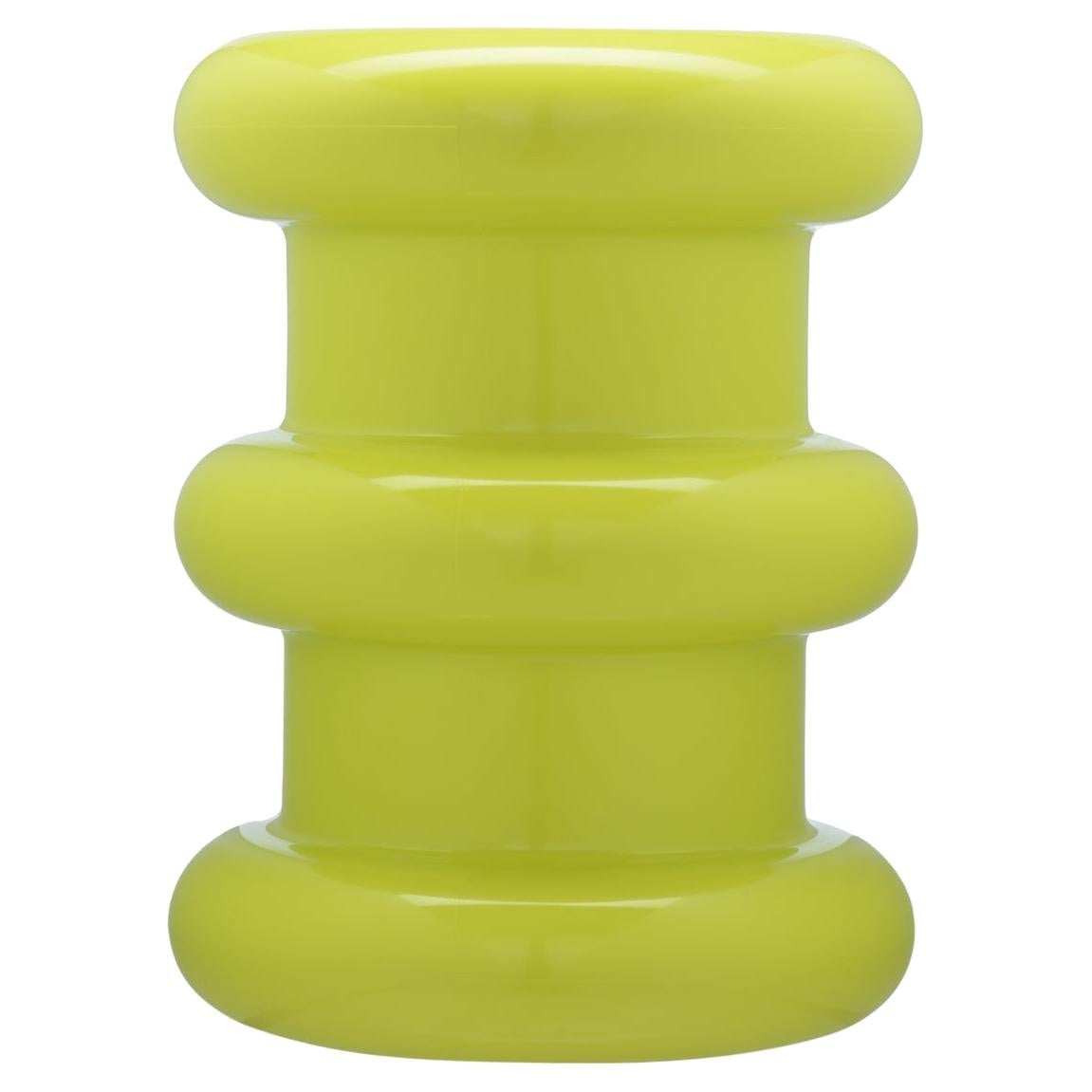 Kartell Pilastro Stool in Green by Ettore Sottsass For Sale