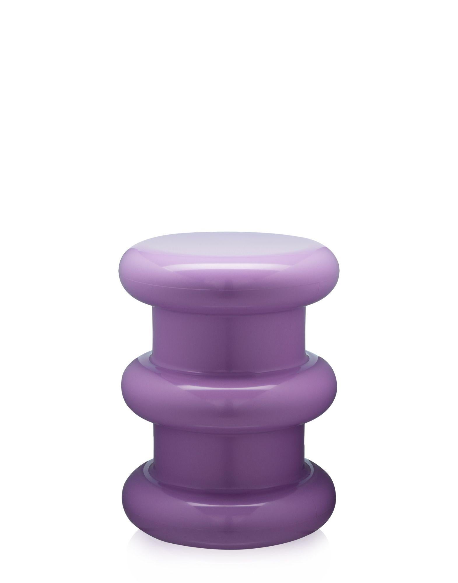 Moderne Tabouret Kartell Pilastro en violet par Ettore Sottsass en vente