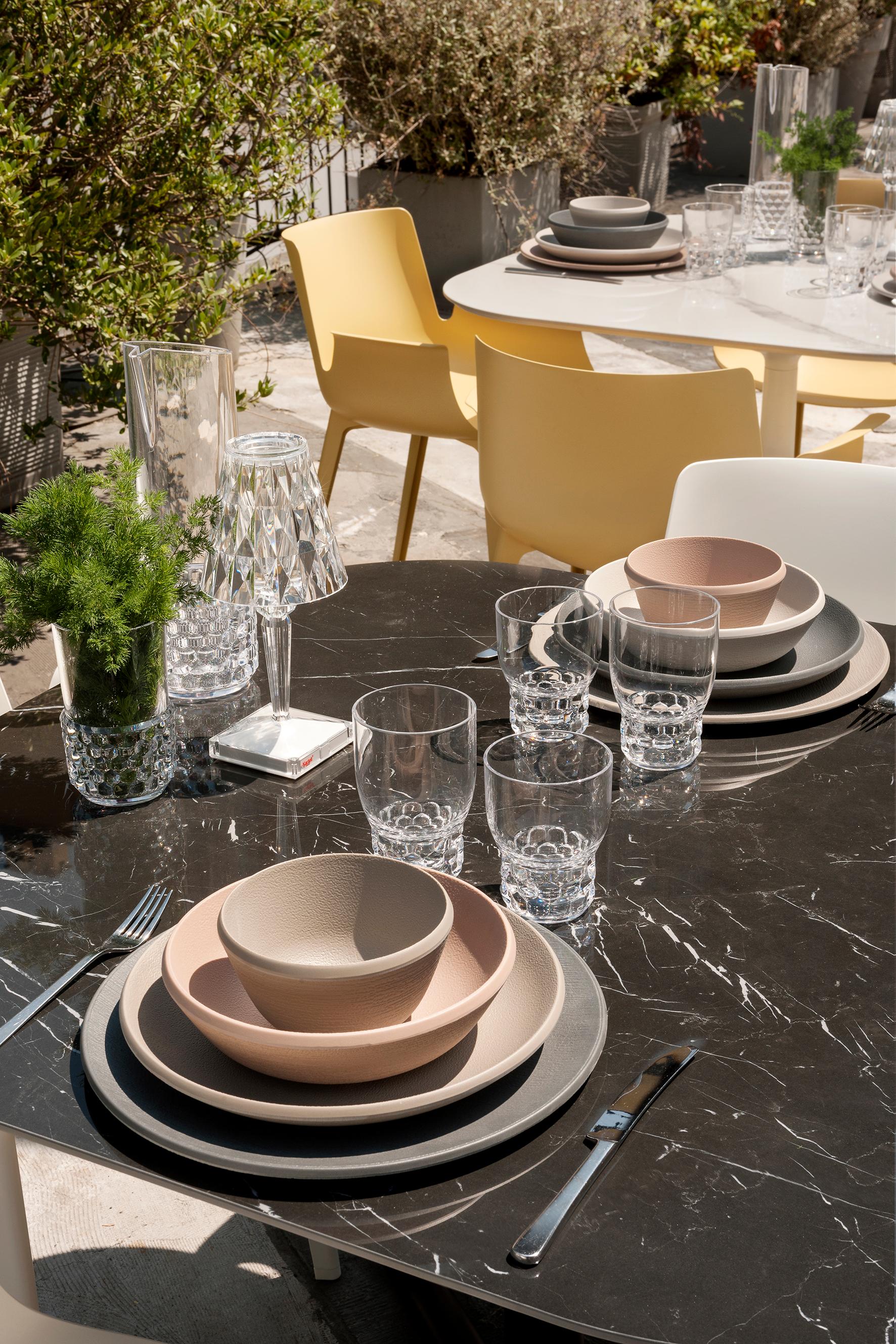 Italian Kartell Piuma Chair in Black by Piero Lissoni For Sale