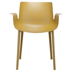 Kartell Piuma Chair in Mustard by Piero Lissoni