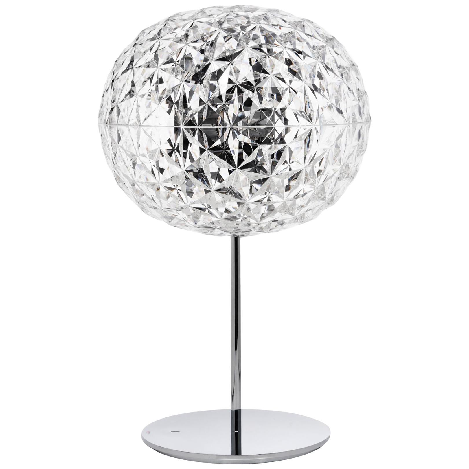 Kartell Planet Stand Lamp in Crystal by Tokujin Yoshioka