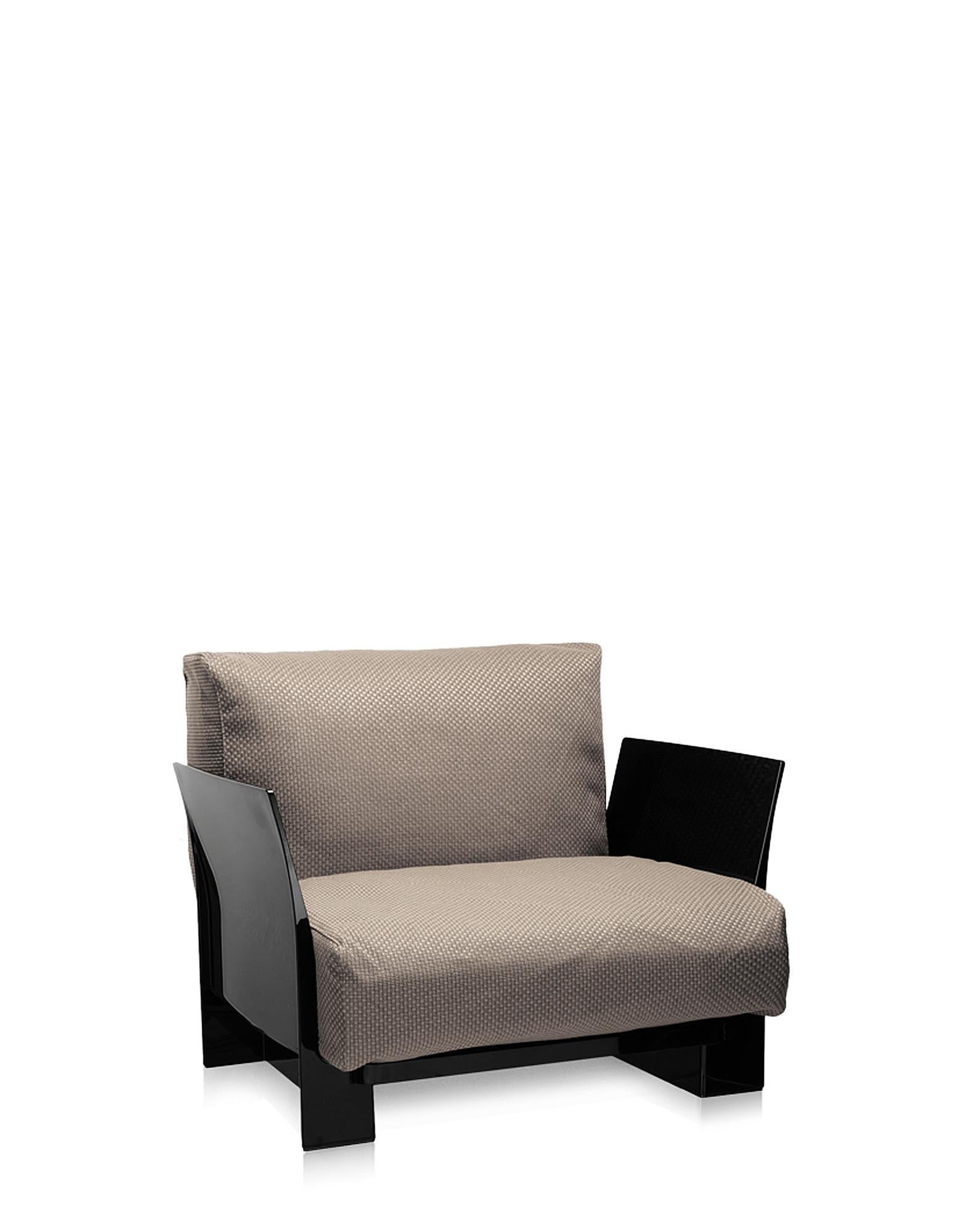 Kartell Pop Outdoor-Sessel in Ikon Dove von Piero Lissoni (Moderne) im Angebot