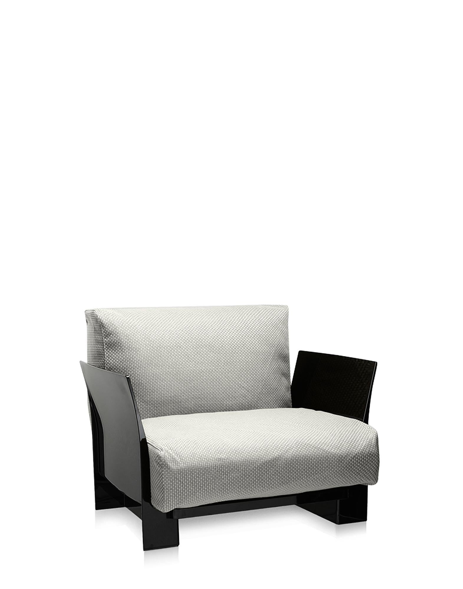 Contemporary Kartell Pop Outdoor Armchair in Ikon White by Piero Lissoni For Sale