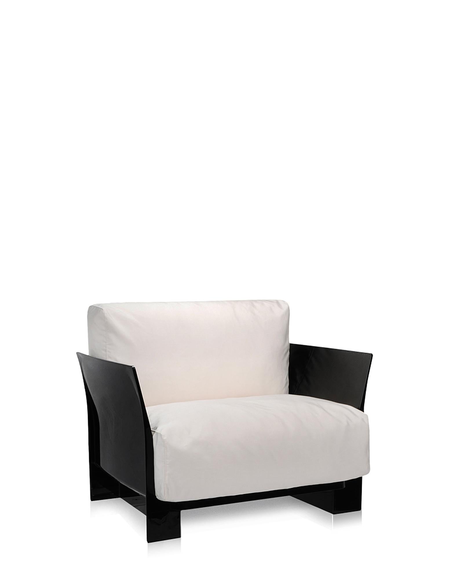 Kartell Pop Outdoor-Sessel in Weiß von Piero Lissoni (Moderne) im Angebot