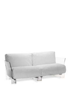 Kartell Pop Outdoor Sofa in Ikon White by Piero Lissoni