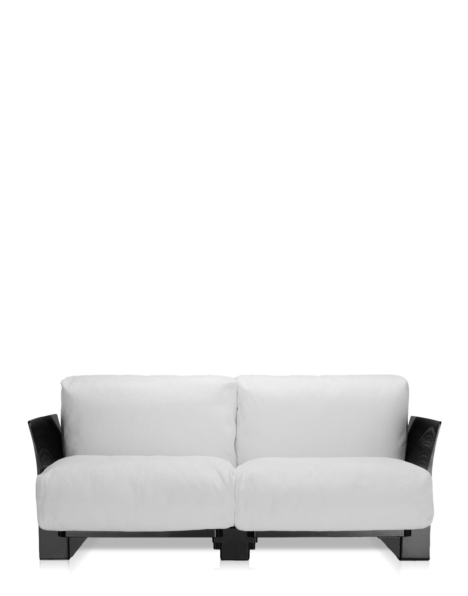 Kartell Pop Outdoor-Sofa in Ikon Weiß von Piero Lissoni (Italienisch) im Angebot