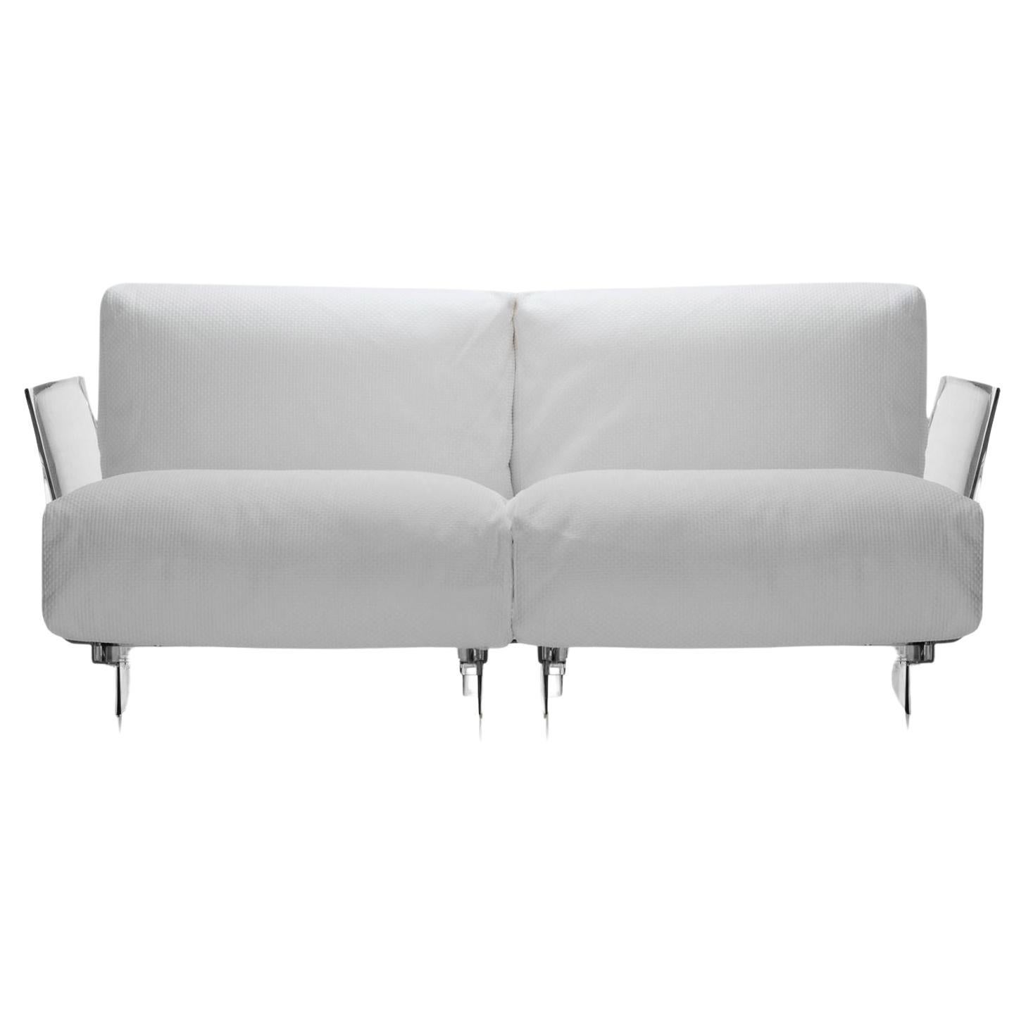 Kartell Pop Outdoor Sofa in Ikon White by Piero Lissoni