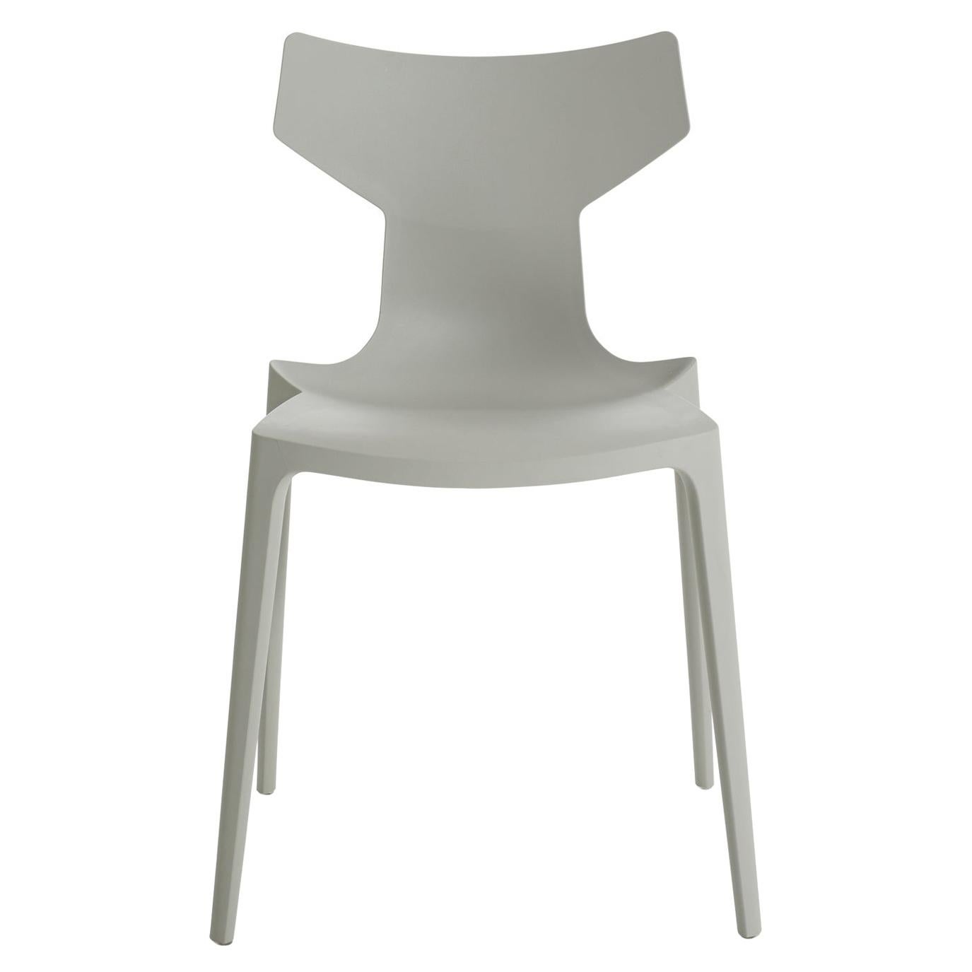 Set of 2 Kartell Re-Chair  in Gris by Antonio Citterio