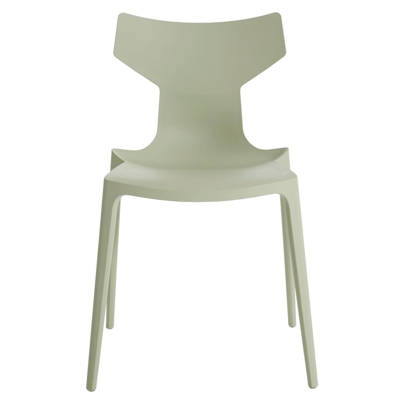 Set of 2 of Kartell Re-Chair in Verde by Antonio Citterio For Sale