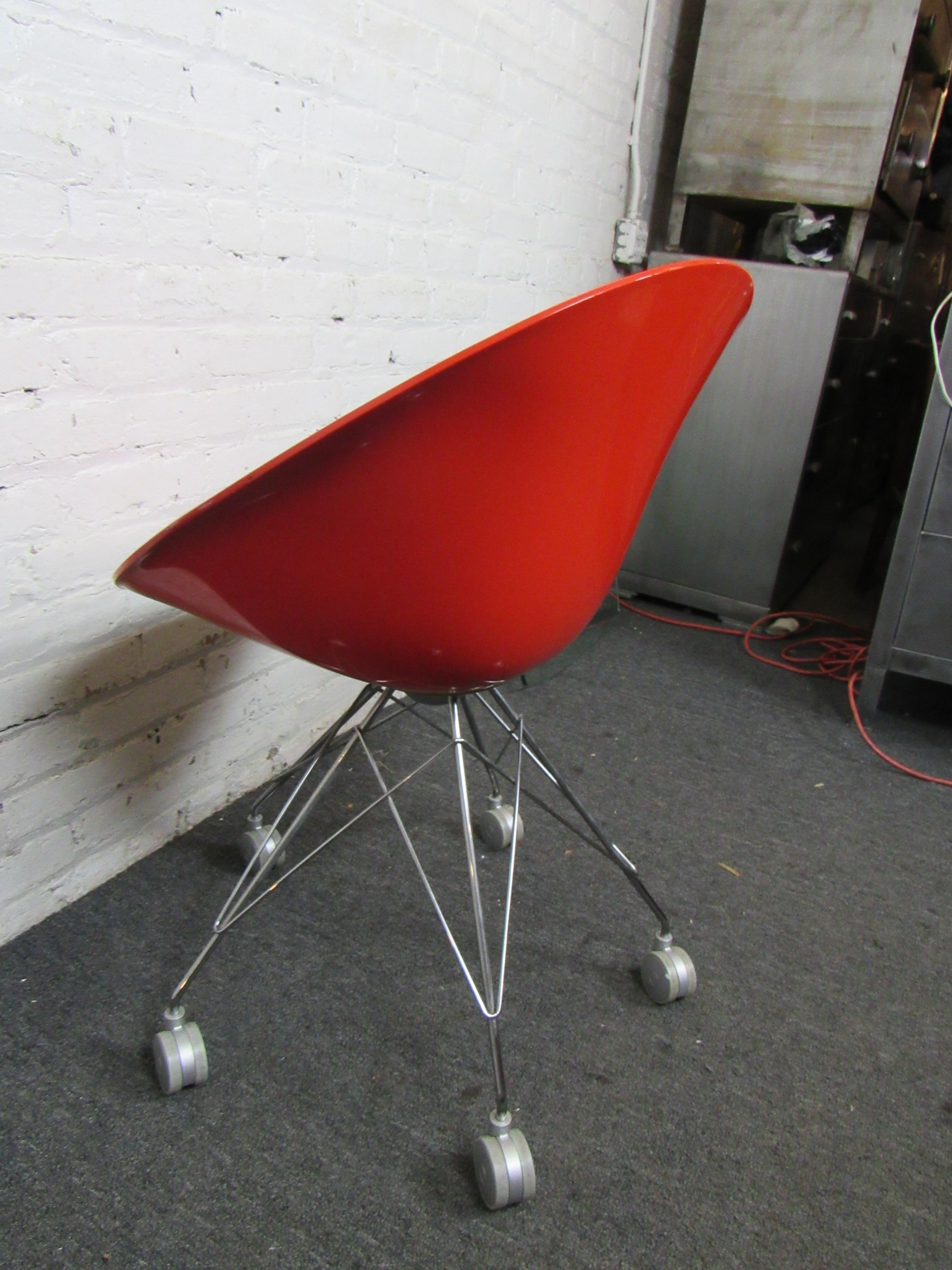 Mid-Century Modern EroS Desk Chair by Philippe Starck for Kartell