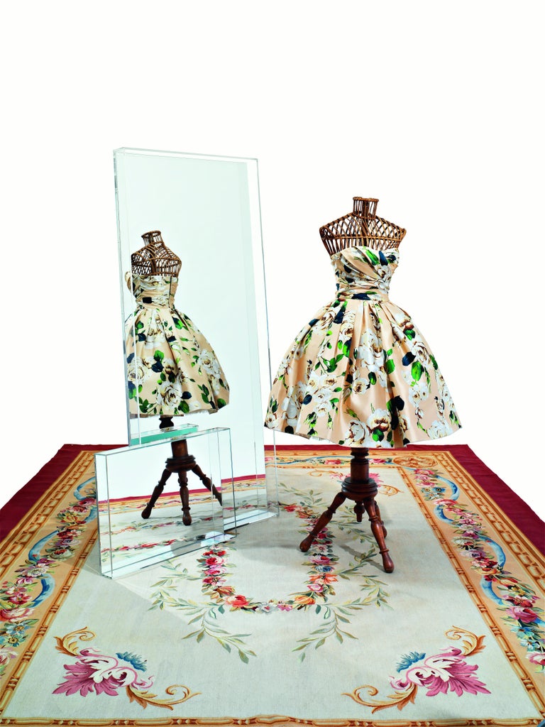 Kartell Short Only Me Mirror in Light Blue by Philippe Starck For Sale