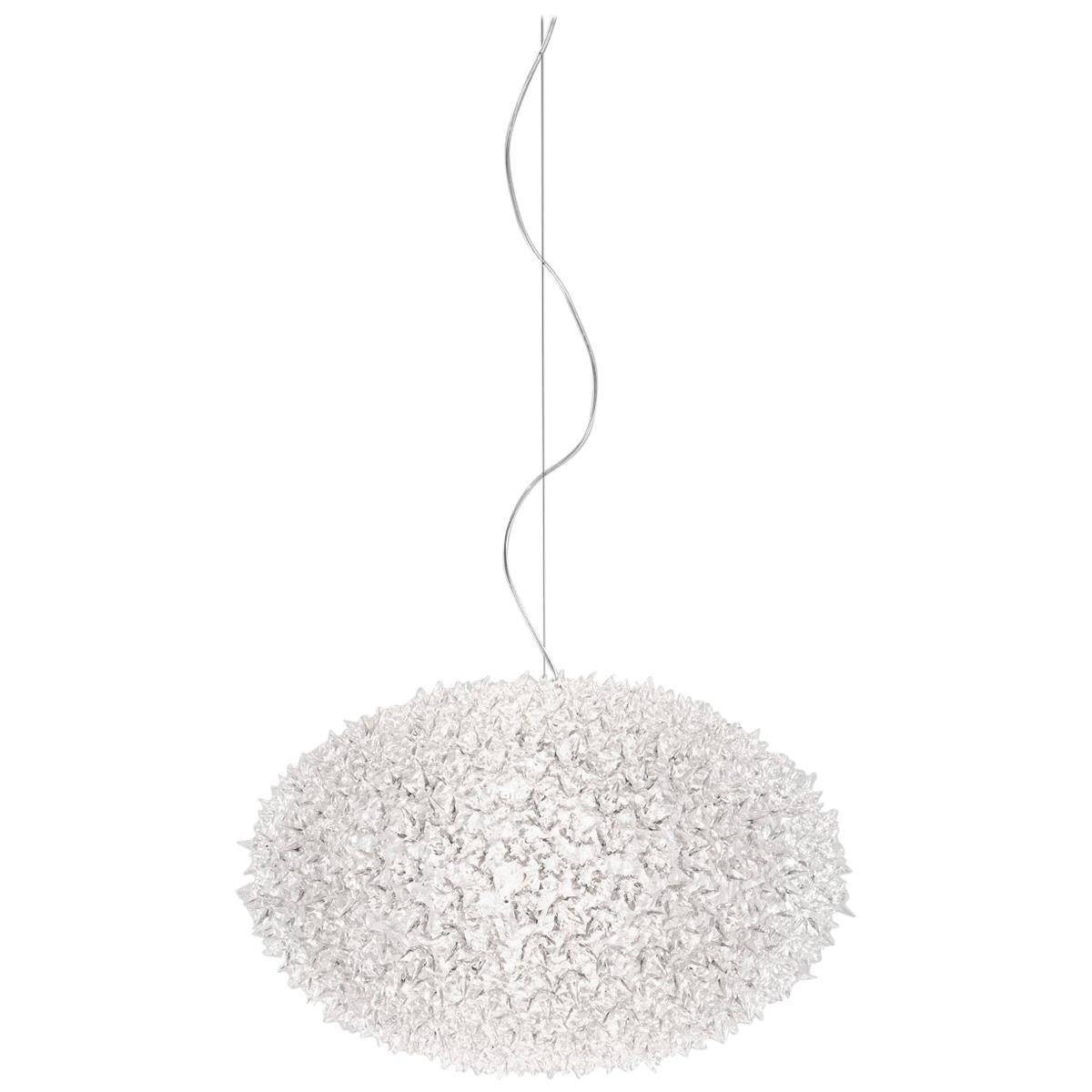 Kartell Small Bloom Pendant Light in Crystal by Ferruccio Laviani For Sale