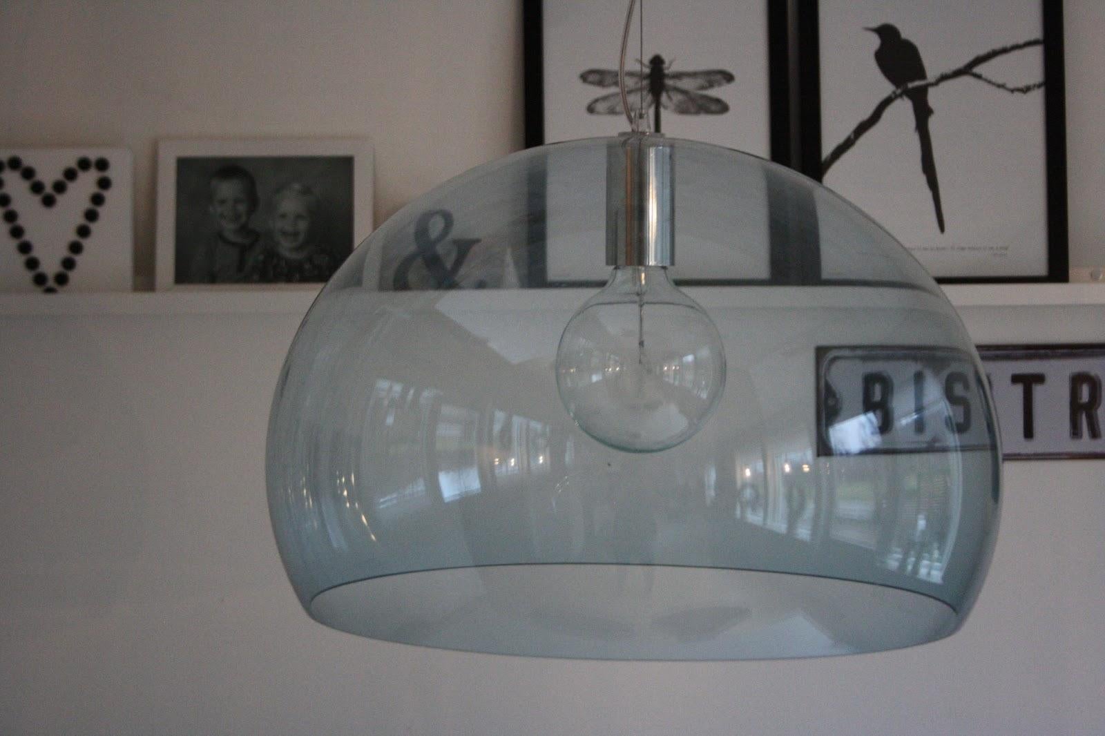 Moderne Petite lampe à suspension Kartell FL/Y en cristal de Ferruccio Laviani en vente