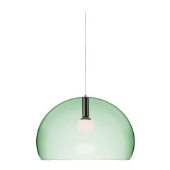 Kartell Small FL/Y Pendant Light in Sage Green by Ferruccio Laviani