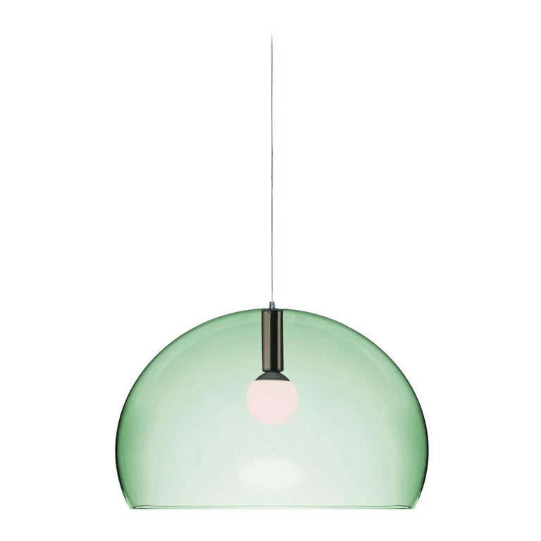 Kartell Small FL/Y Pendant Light in Sage Green by Ferruccio Laviani For  Sale at 1stDibs | sage green pendant light, sage pendant light