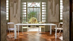 Kartell Small Four Table in White by Ferruccio Laviani