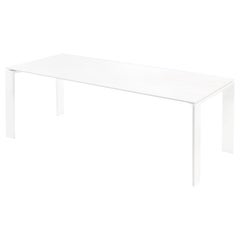 Kartell Small Four Table in White by Ferruccio Laviani