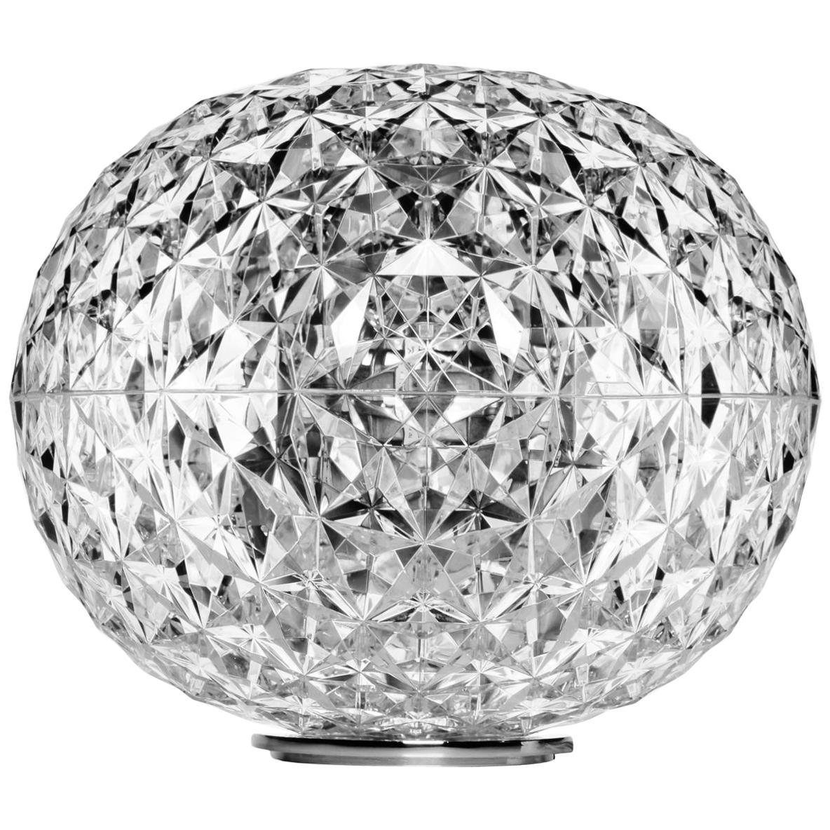Kartell Small Planet Table Lamp in Crystal by Tokujin Yoshioka