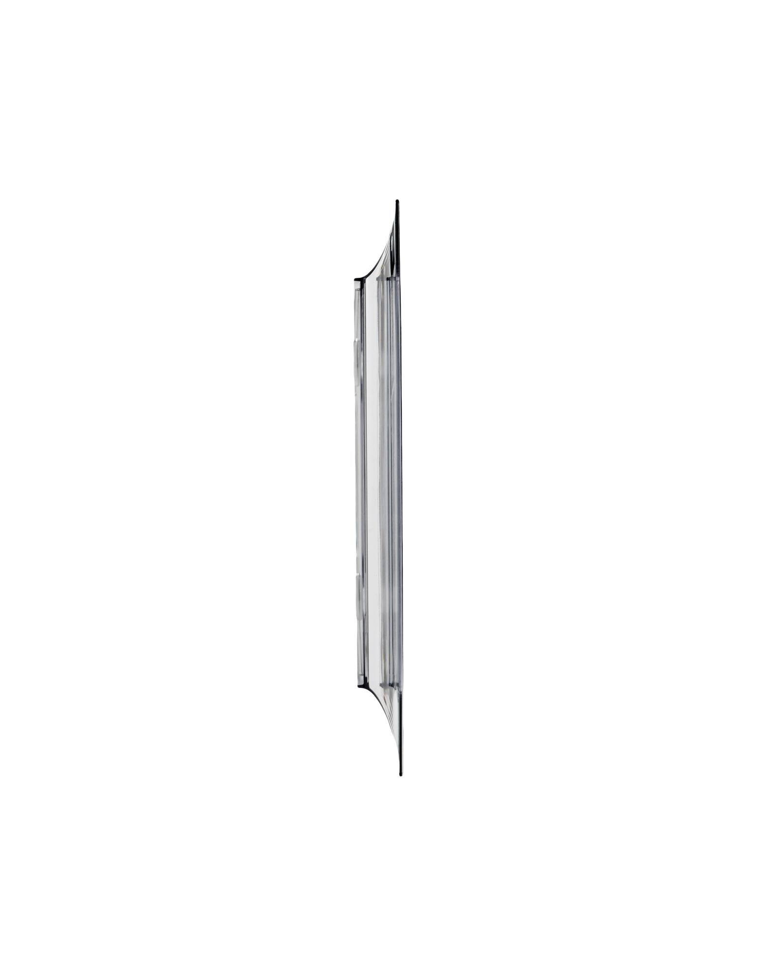 Kartell Kleiner rechteckiger Francois Ghost-Spiegel in Chrom von Philippe Starck (Moderne) im Angebot