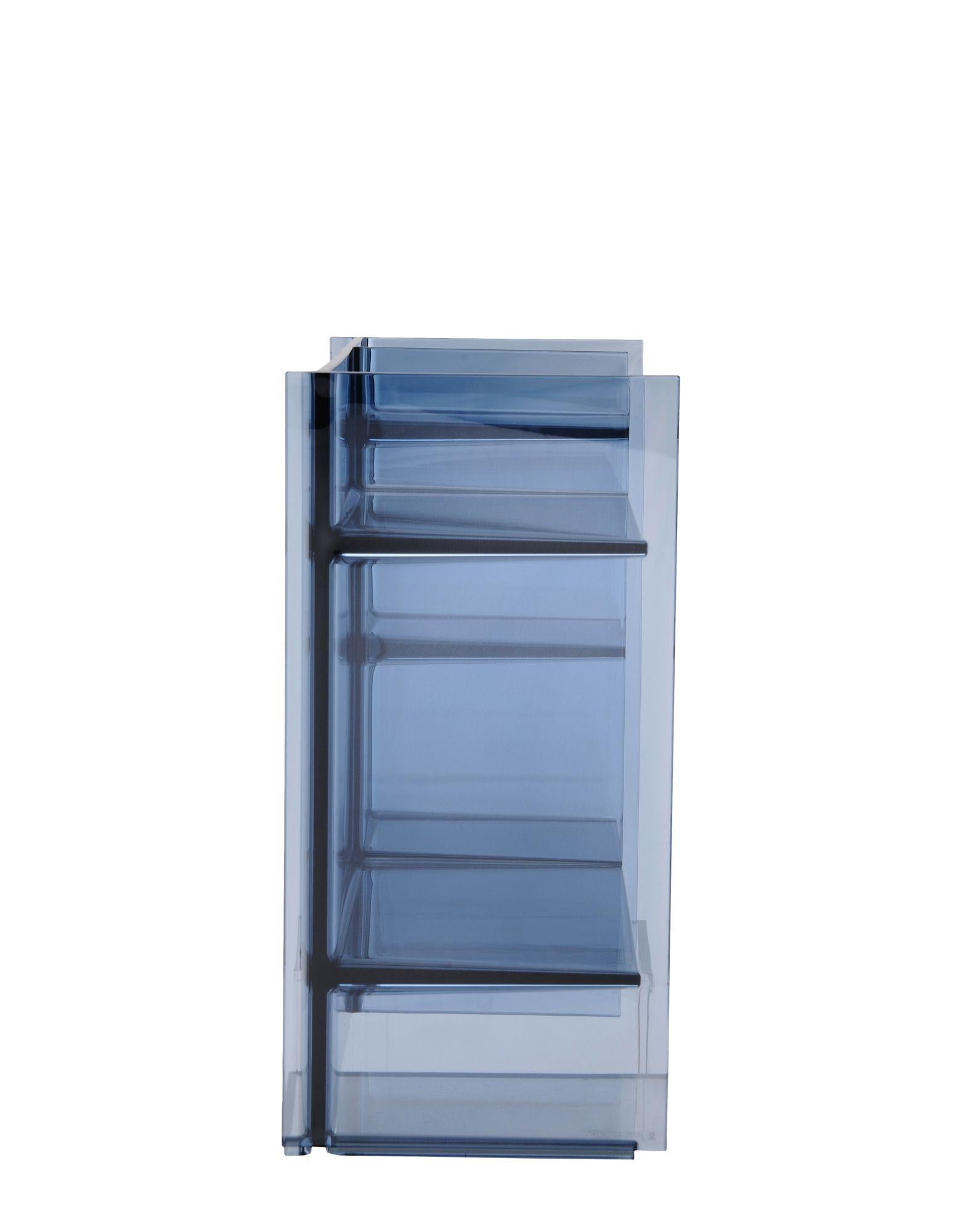 Modern Kartell Sound Rack Modular Bookcase in Blue by Ludovica and Roberto Palomba For Sale