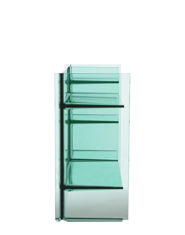 Kartell Sound Rack Modular Bookcase in Marine by Ludovica and Roberto