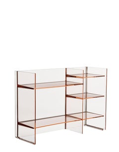 Kartell Sound Rack Modulares Bücherregal in Nude von Ludovica und Roberto Palomba