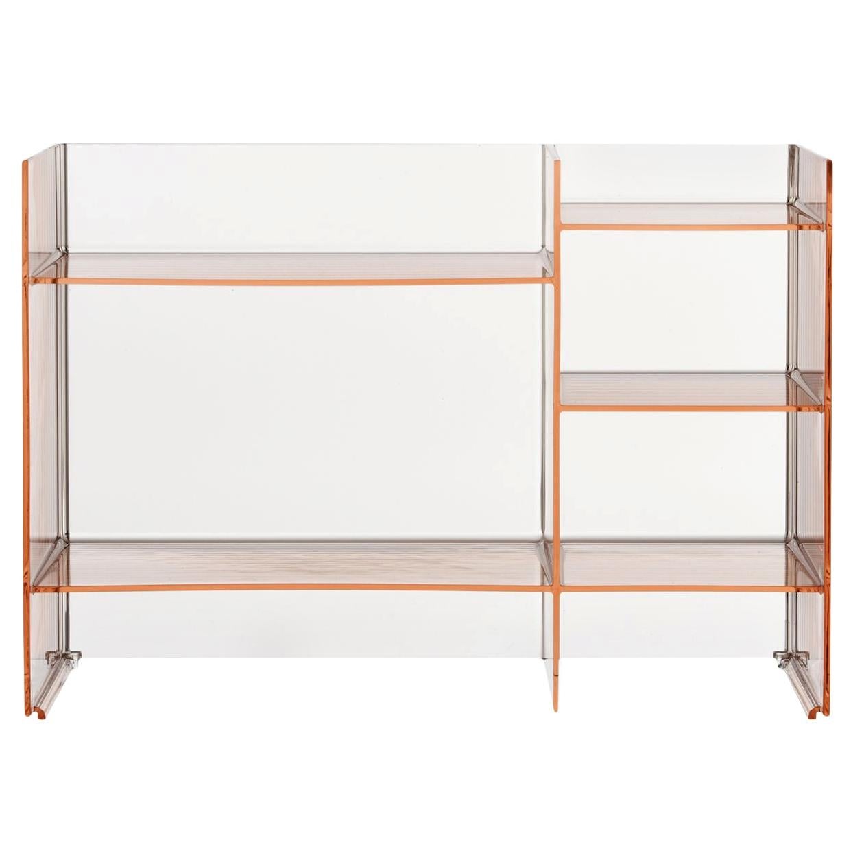 Kartell Sound Rack Modular Bookcase in Nude by Ludovica and Roberto Palomba