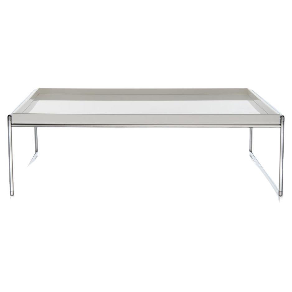 Quadratischer Kartell-Tabletttisch von Piero Lissoni im Angebot