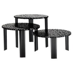 Kartell T-Table von Patricia Urquiola in Schwarz