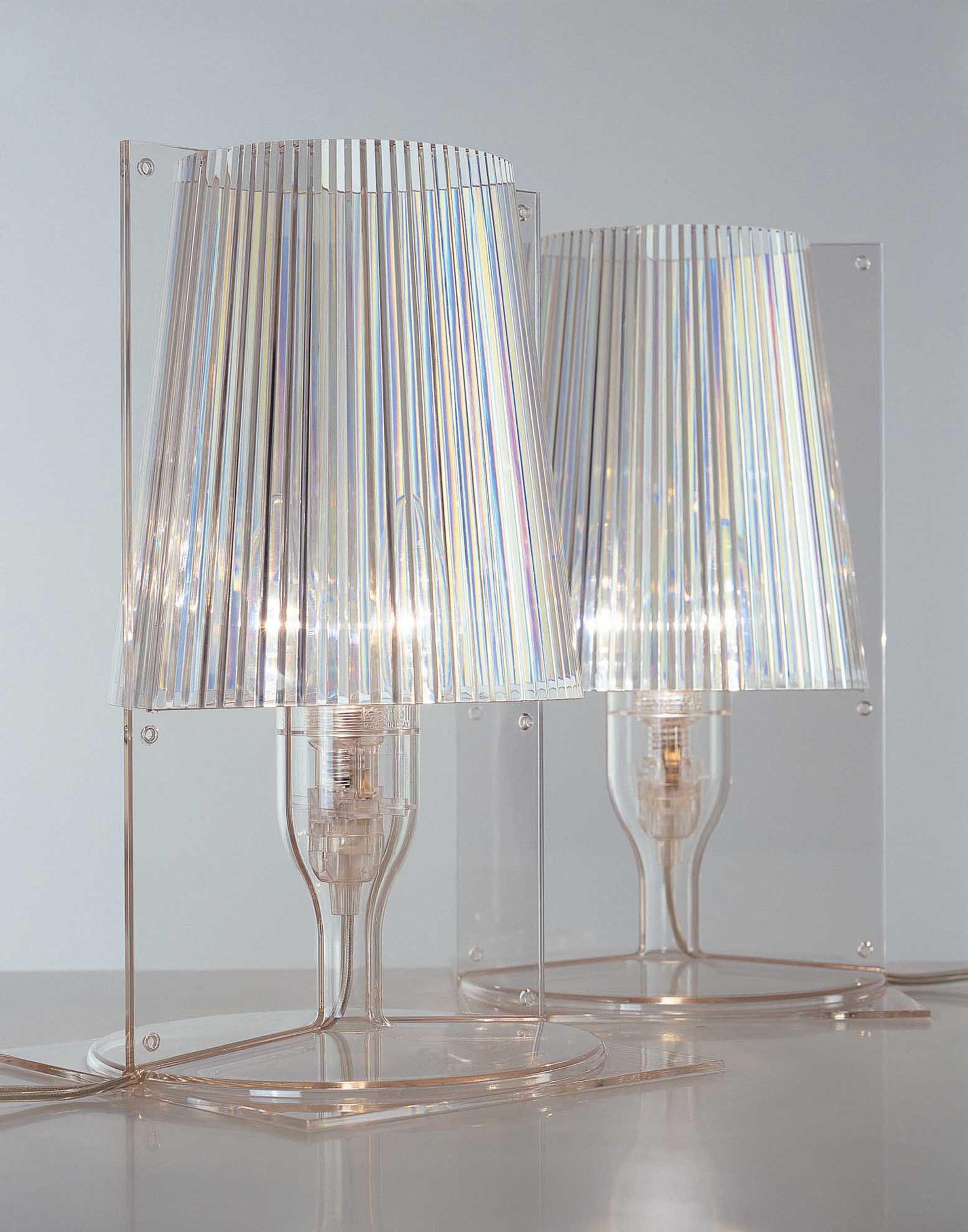 Contemporary Kartell Take Lamp in Crystal by Ferruccio Laviani For Sale