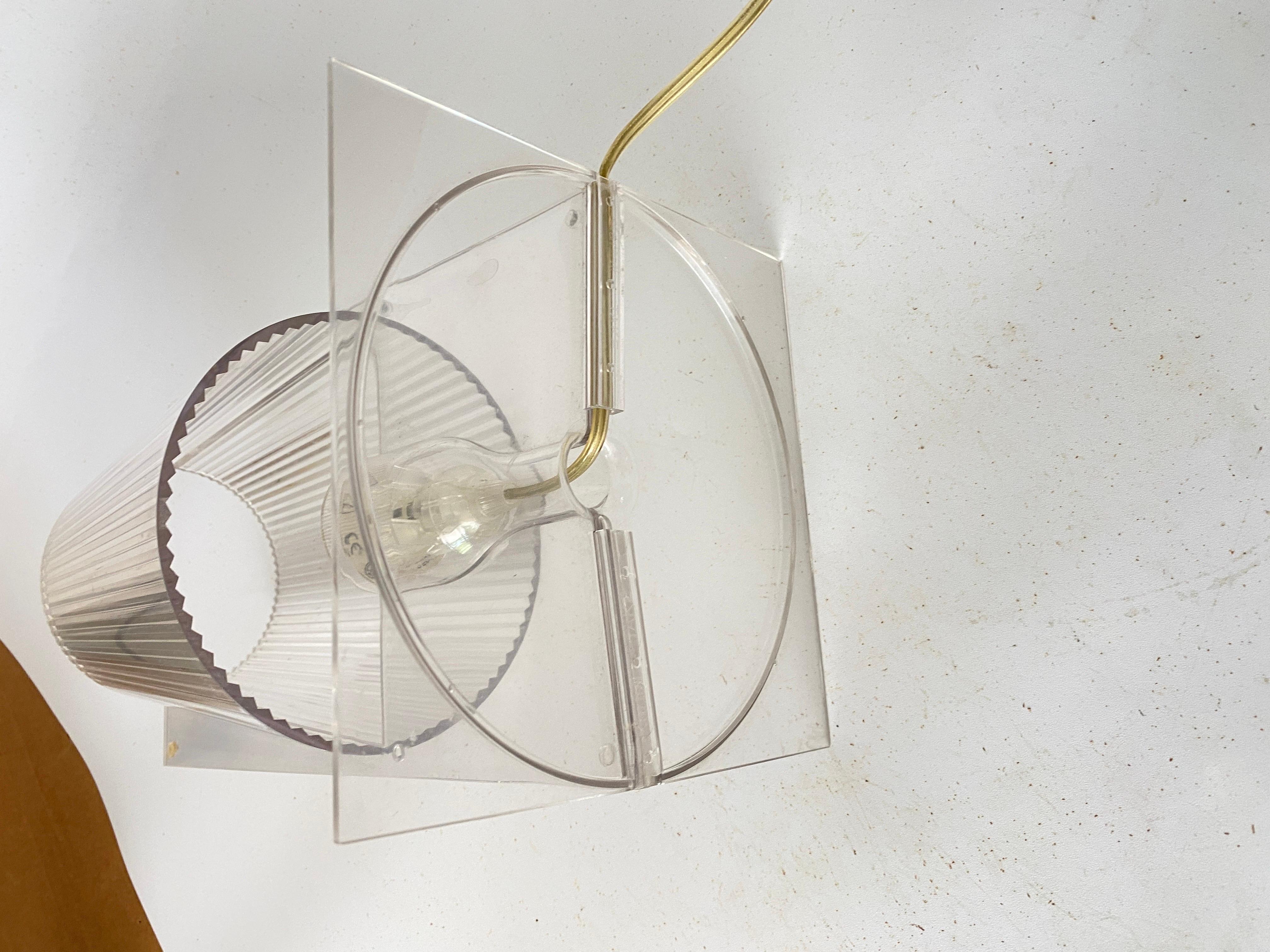 Ère spatiale  Lampe Kartell Take en cristal par Ferruccio Laviani, Italie 21ème siècle en vente