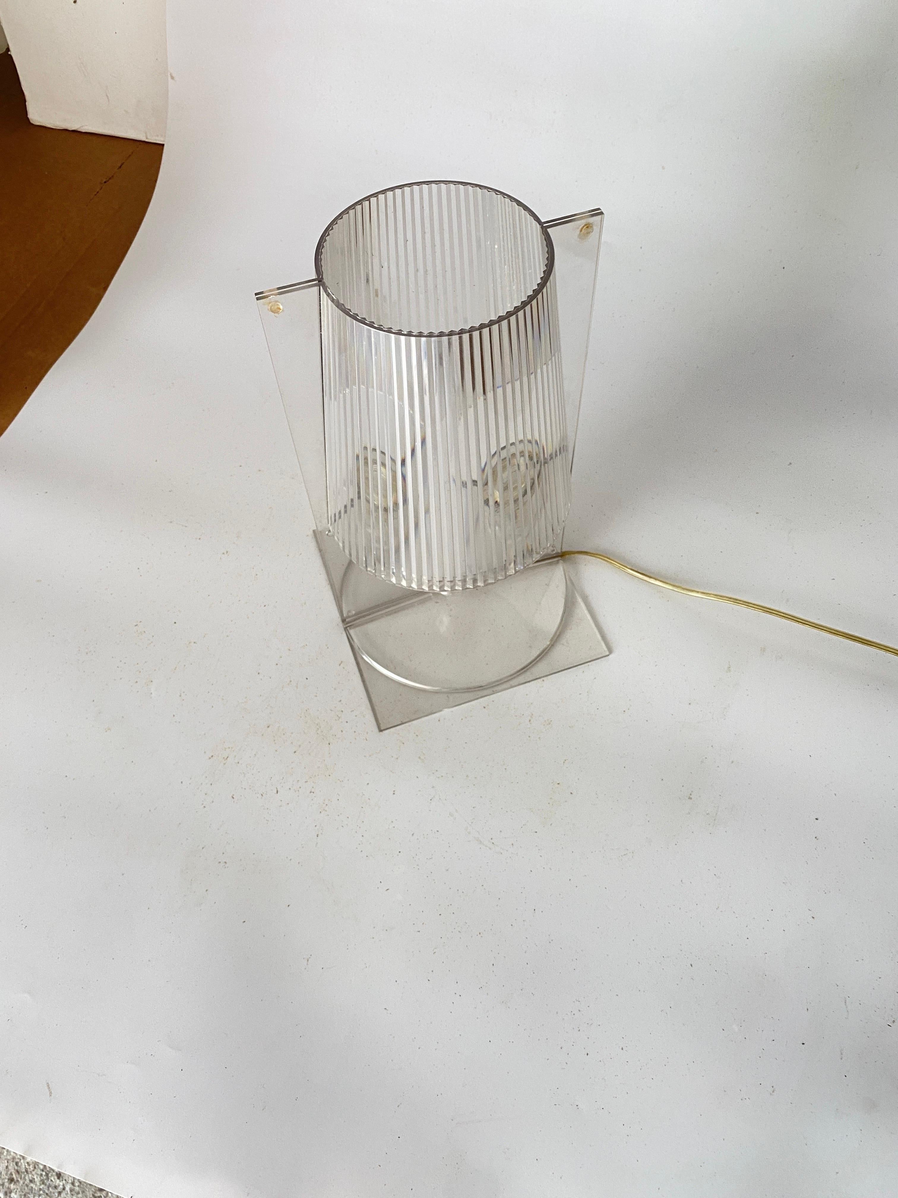  Kartell Take Lamp in Crystal by Ferruccio Laviani, Italian 21 Century For Sale 1