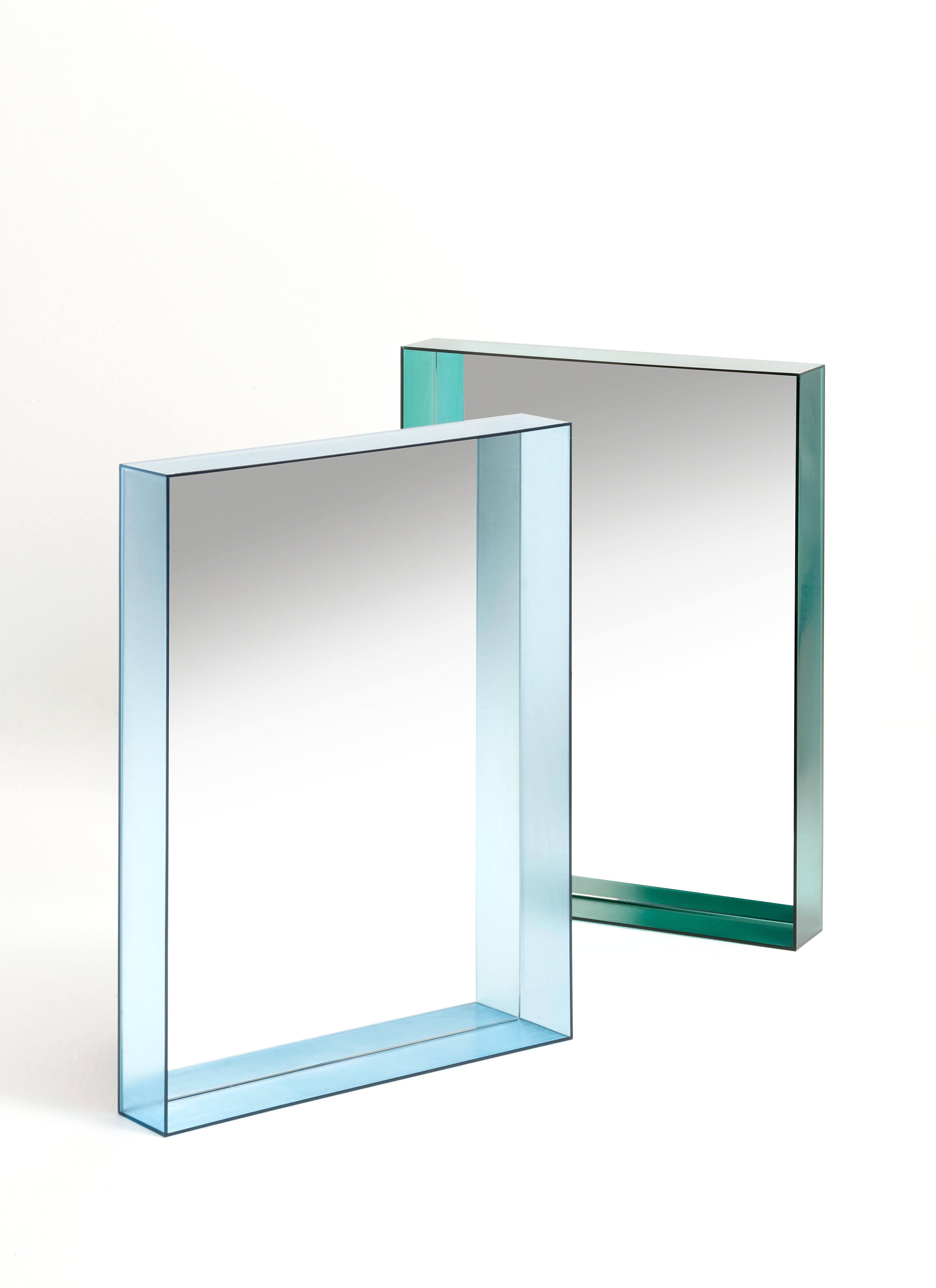 Only Me reflects the narcissist in each of us. Designed by Starck, Only Me is a mirror with a slender 8-cm frame. Only Me in rectangular that can be hung in either direction: 50 x 70 cm.

Dimensions: Height 27.5 in.; Width 19.63 in.; Depth 3.5