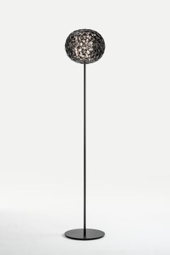 Kartell Tall Planet Floor Lamp in Fume by Tokujin Yoshioka