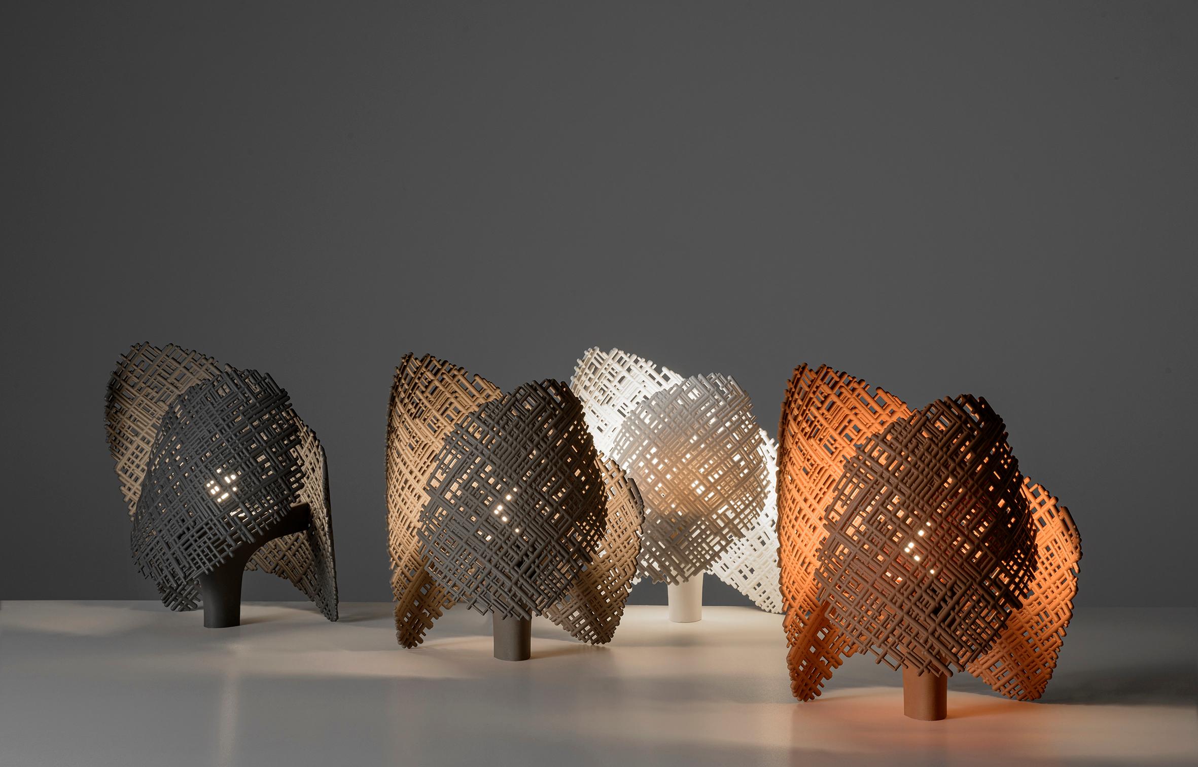 italien Lampe à thé Kartell en terre cuite de Ferruccio Laviani