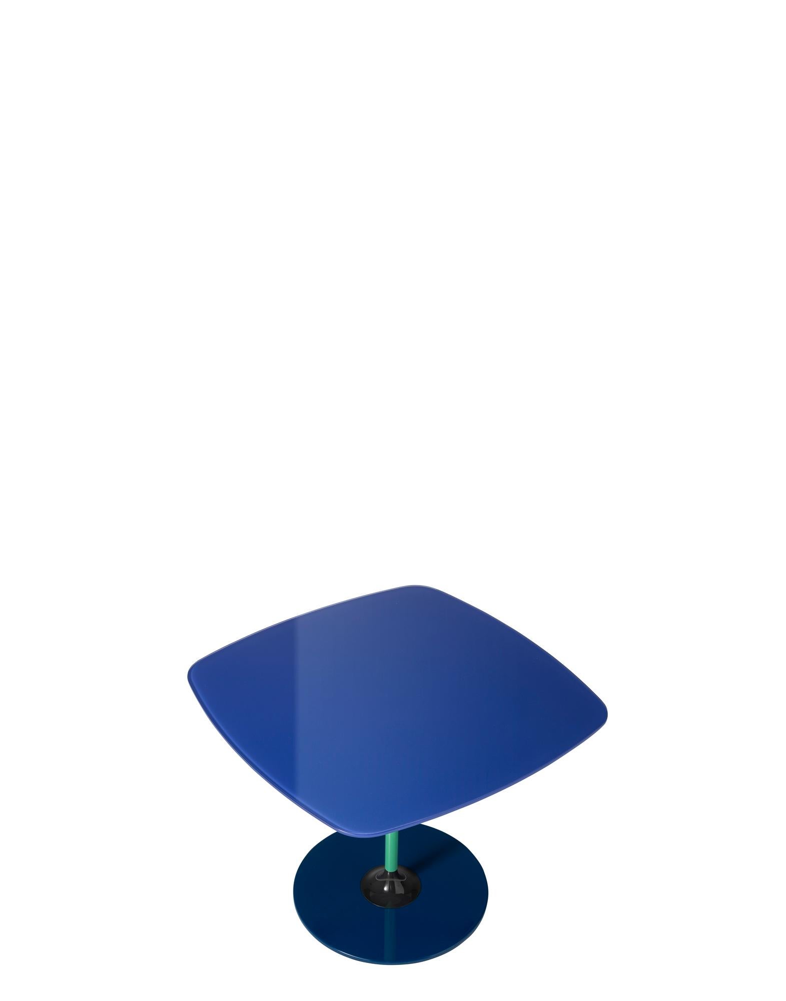 Moderne Table Kartell Thierry de Piero Lissoni en bleu en vente
